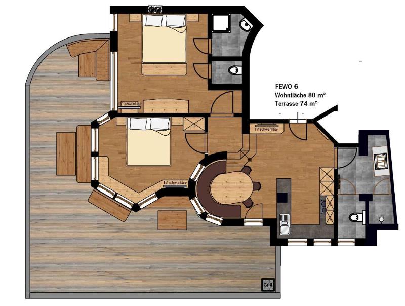 Two-Bedroom Apartment image 2