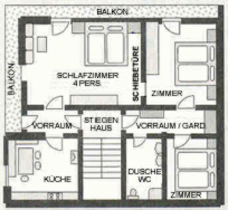 Three-Bedroom Apartment image 3