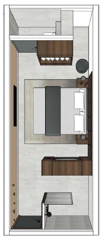 Queen Room without Window image 2