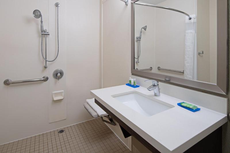 King Room with Mobility Accessible Roll-In Shower image 3
