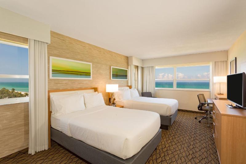Oceanfront Room with Two Double Beds image 3