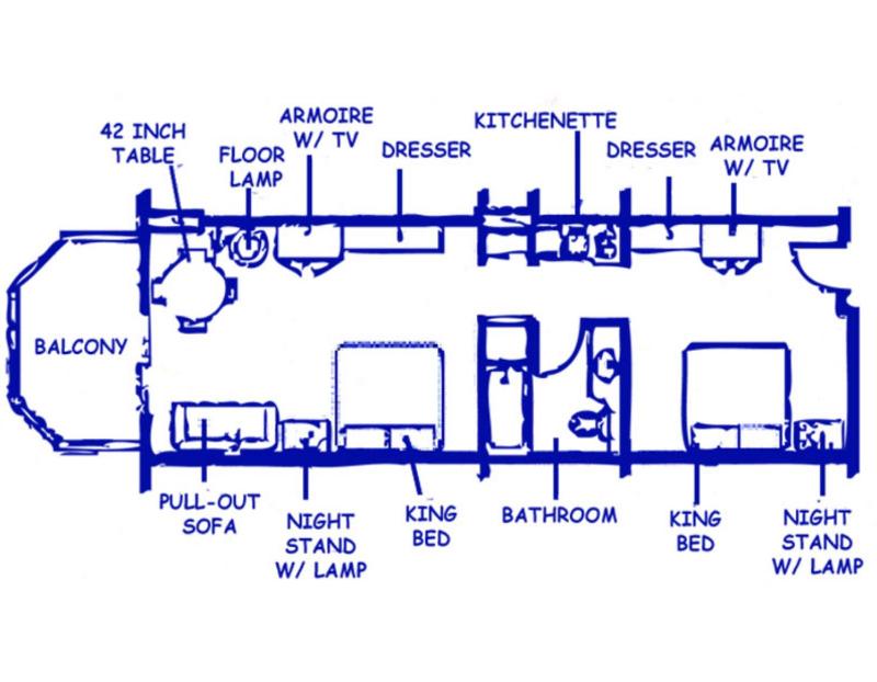 King Suite with Sofa Bed - City View image 2