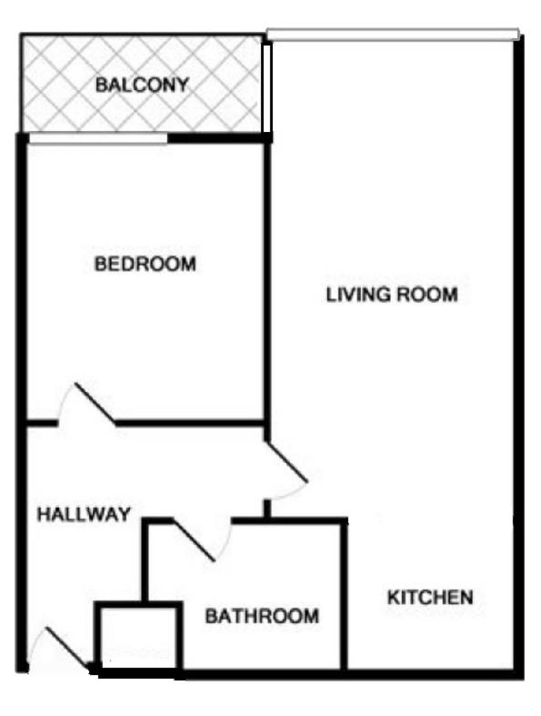 Apartment with Balcony image 3
