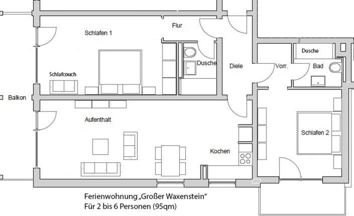 Two-Bedroom Apartment 