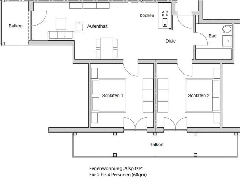 Two-Bedroom Apartment 