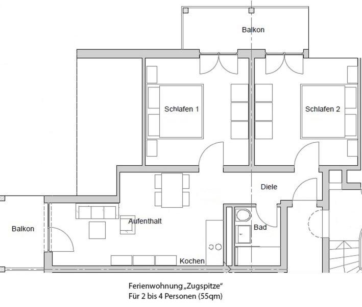 Two-Bedroom Apartment 