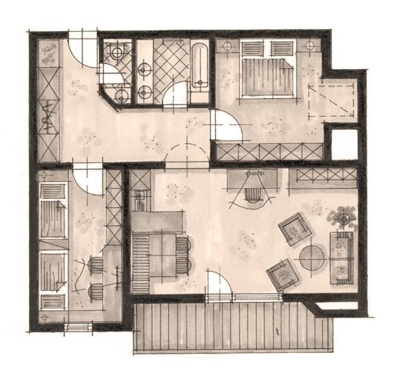 Two-Bedroom Suite image 3
