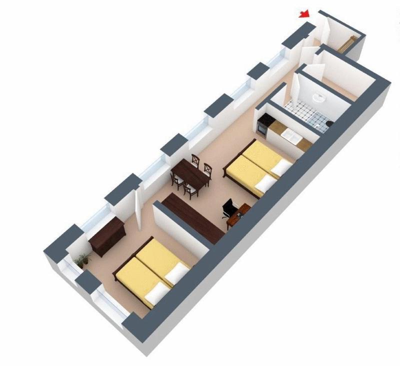 Apartment with 4 Beds image 2
