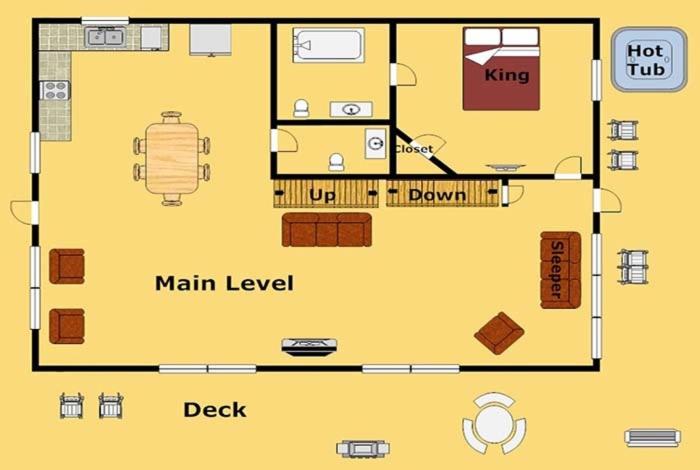 Belvedere Cabin with Private Hot Tub and Free Putt Putt Course - image 29