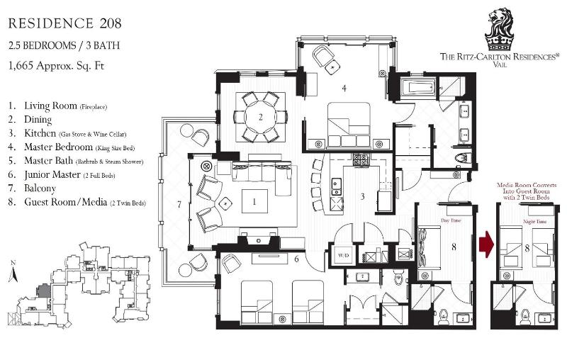 Chic 2 BRDen Ritz-Carlton Condo with Valley Views - image 13