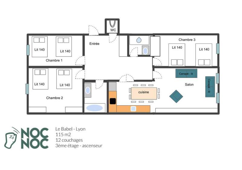Three-Bedroom Apartment image 1