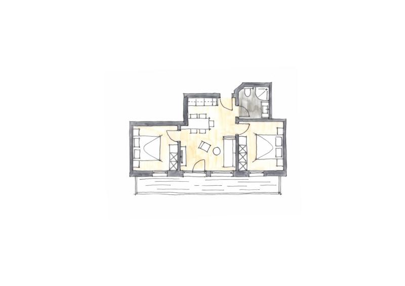 Two-Bedroom Deluxe Apartment image 2