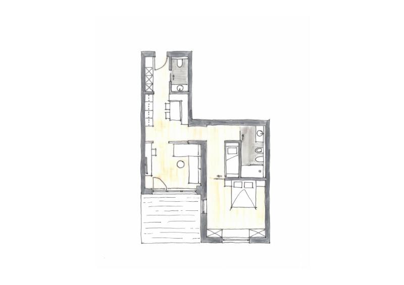 Two-Bedroom Apartment with Garden image 3