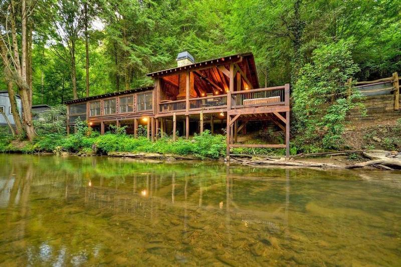 Creekside R&R- Fish or Tube from Deck | Outdoor Living | Screened Porch | Hot Tub - image 35