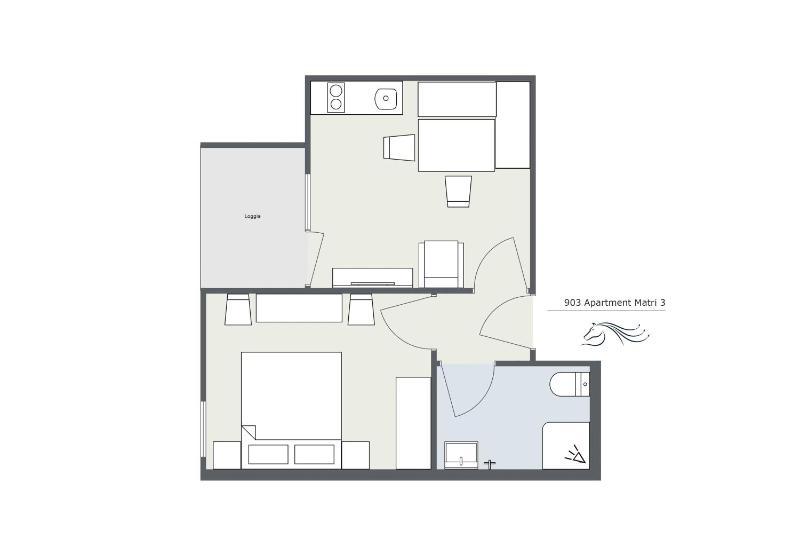 Apartment with Balcony image 2