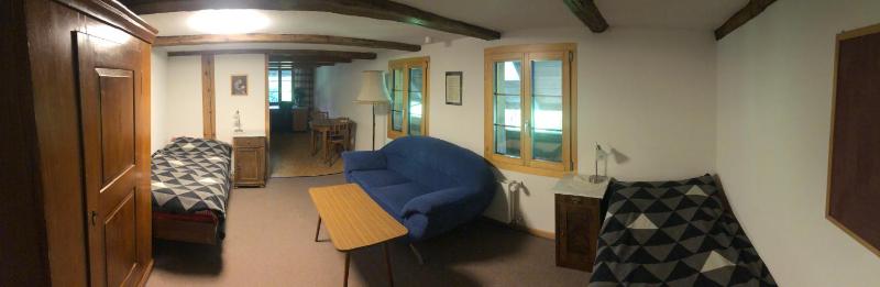 Quadruple Room with Shared Bathroom and Garden View image 2