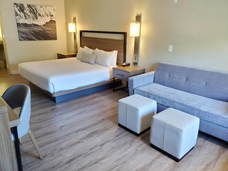 1 King Bed, Sofa Bed, Deluxe Room, Non-Smoking image 4