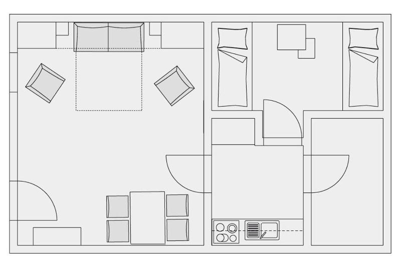 One-Bedroom Apartment with Terrace image 2