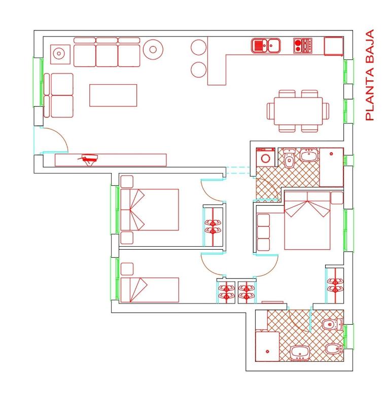 Three-Bedroom Apartment image 3
