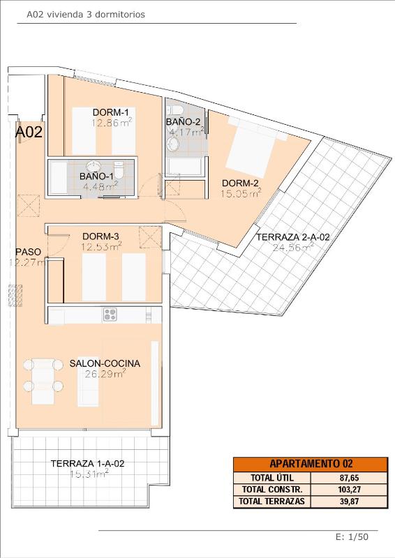 Deluxe Three-Bedroom Apartment image 3