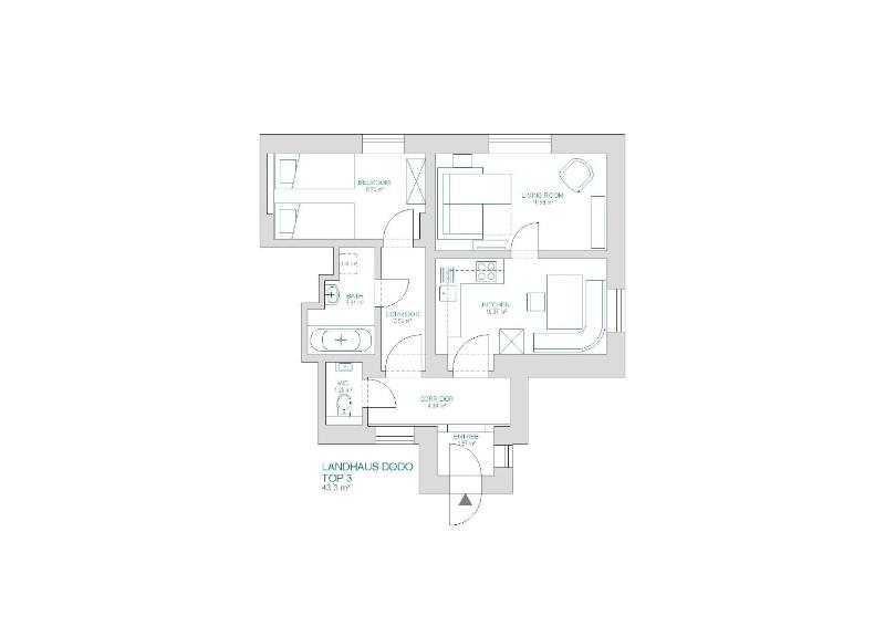 One-Bedroom Apartment - Top 3 image 2