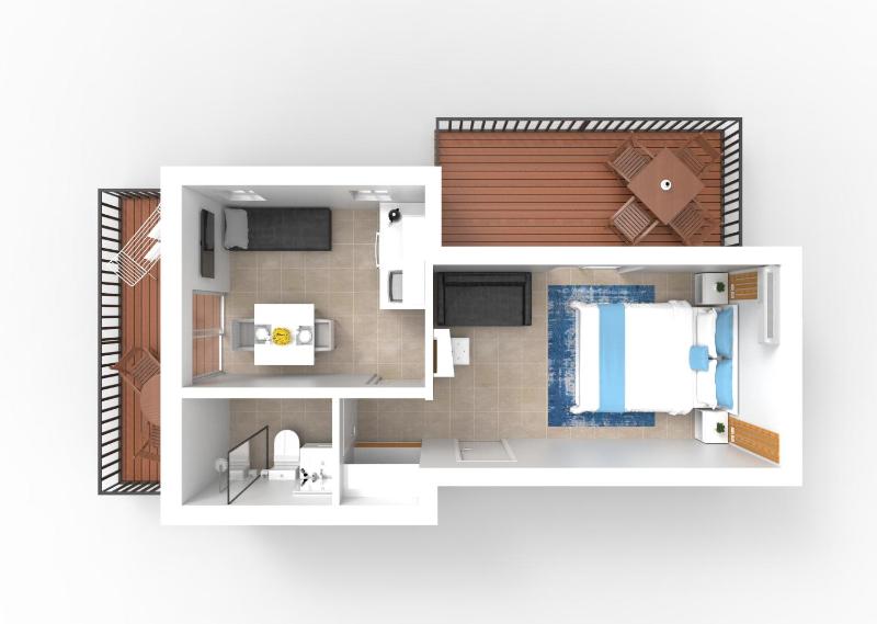 One-Bedroom Junior Suite (Apartment) image 4