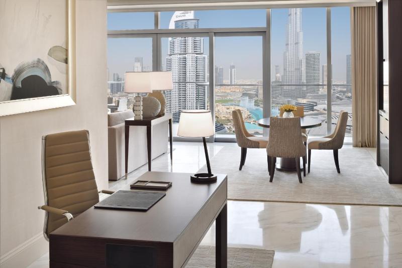 Executive Suite Burj Khalifa and  Fountain View – Lounge access  serving lunch, afternoon tea, and dinner    image 3