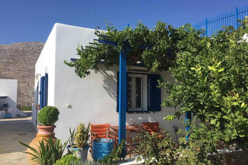 Cycladic houses in rural surrounding 3 Images