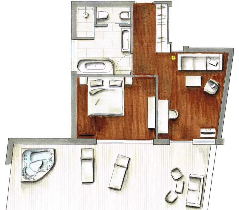 Suite with Spa Bath image 2