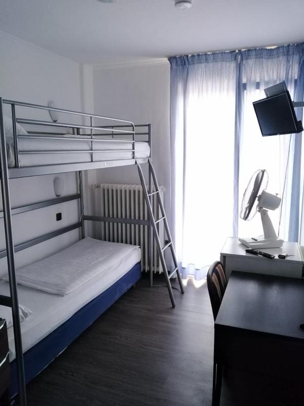 Double or Twin Room with Private Bathroom in Hallway image 1