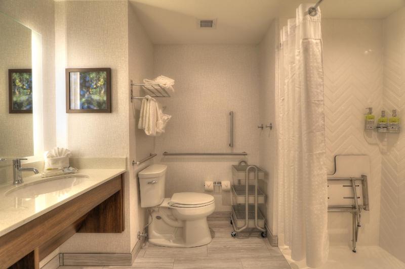 King Room Mobility Accessible with Roll-In Shower - Non-Smoking image 3