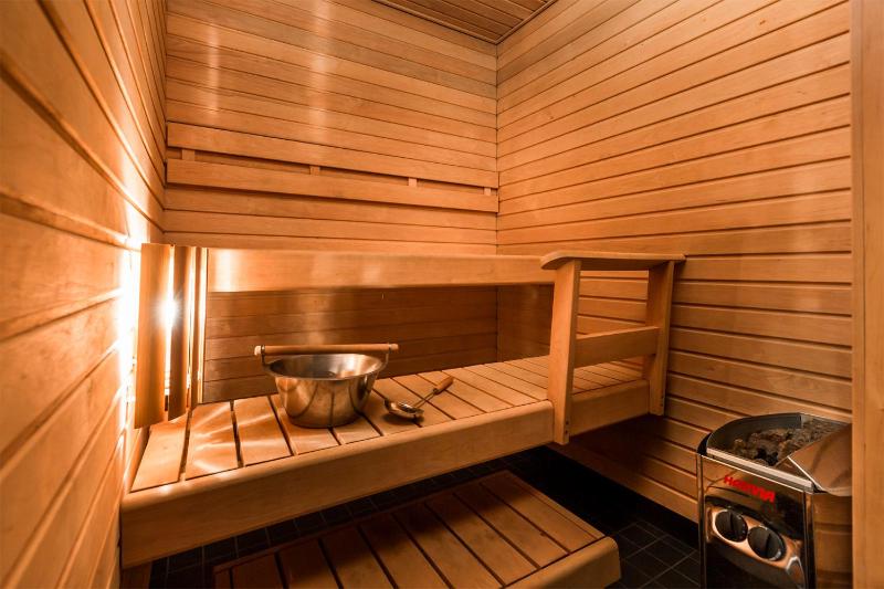 Two-Bedroom Chalet Comfort with Private Sauna and Spa Access image 3