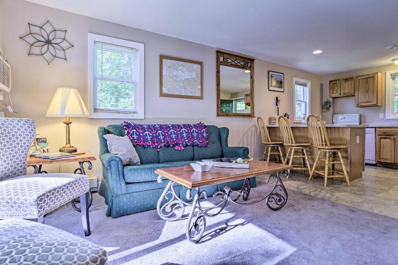 Lake Getaway Walk Across Street to Private Beach! Images
