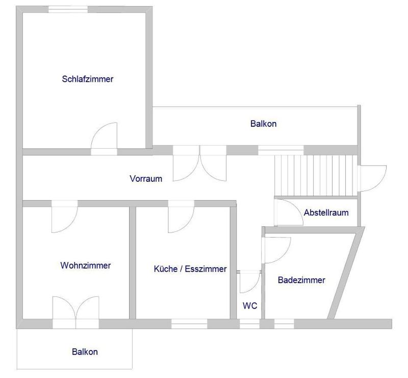 One-Bedroom Apartment with Balcony image 2