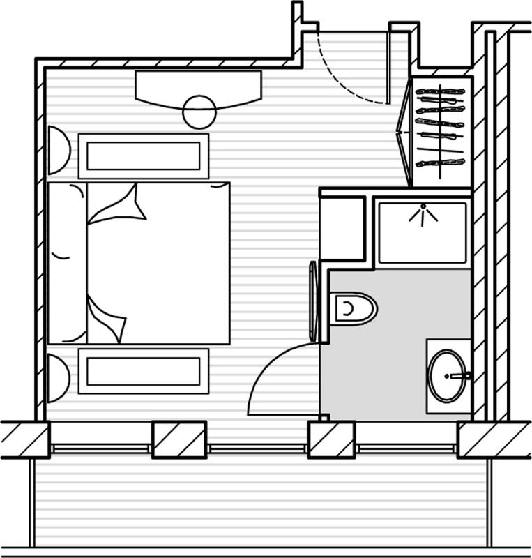 Standard Double Room with Balcony and City View image 2