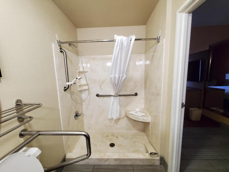 Queen Room with Roll-In Shower - Accessible/Non-Smoking image 3
