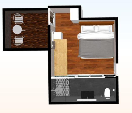 Small Double Room with Terrace image 2