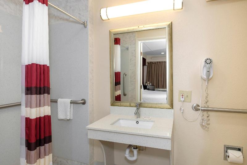 Standard King Room Disability Access Roll-ln Shower Non-Smoking image 4