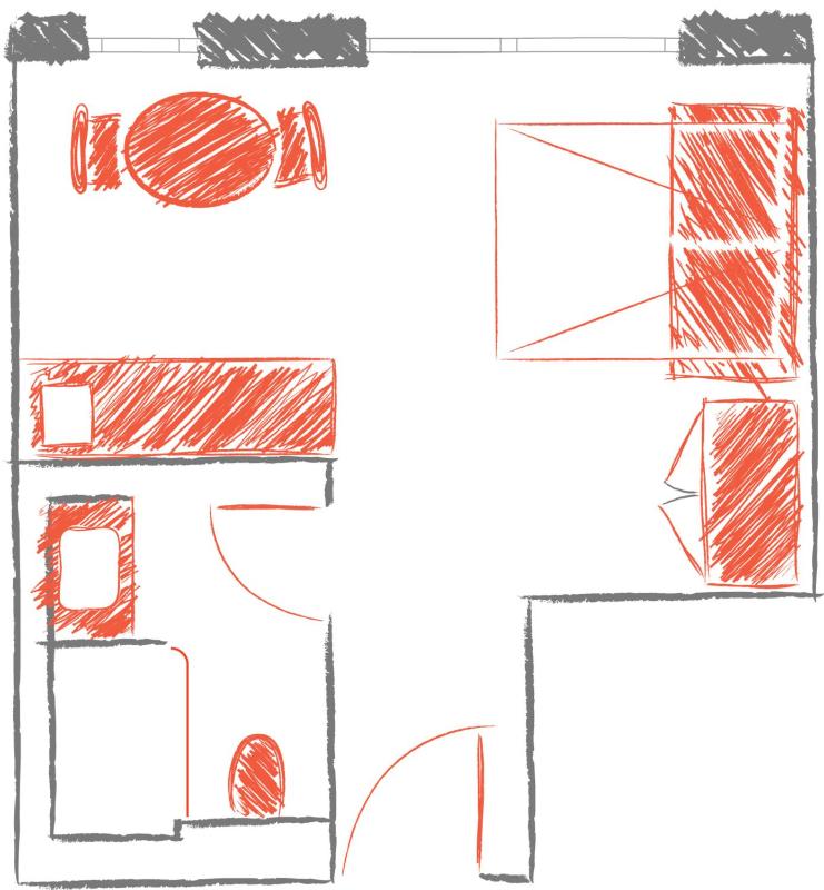 Lily Apartment with kitchen image 2