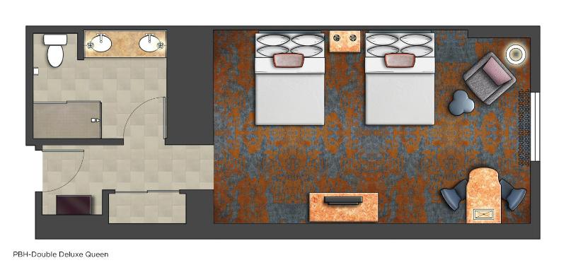 Deluxe Two Queen Room (Includes FREE^ Universal Express Unlimited) image 2