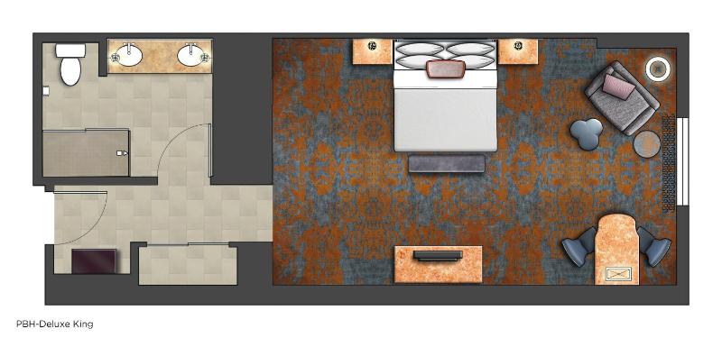 Deluxe King Room (Includes FREE^ Universal Express Unlimited) image 2