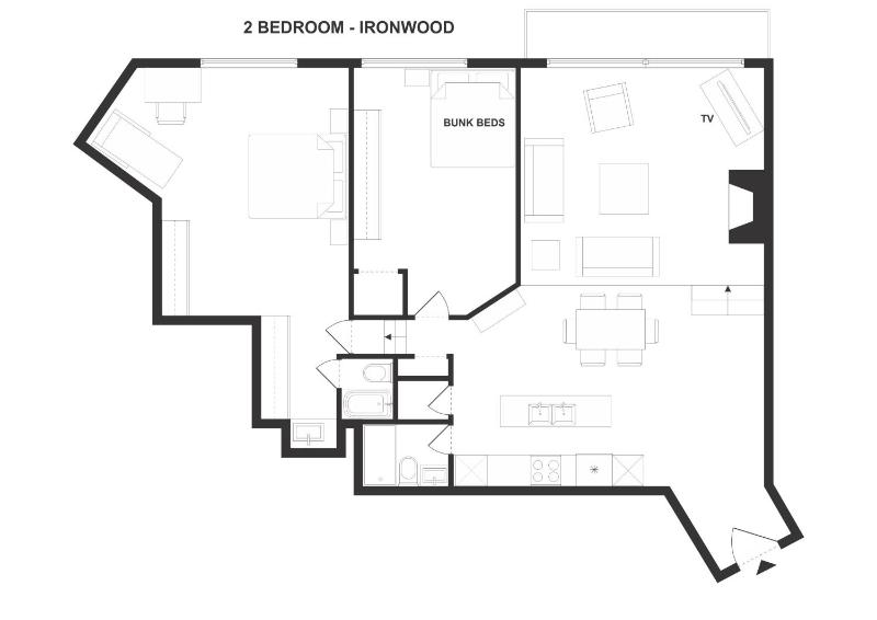 2BR | Ironwood | Fireplace | Common Area Hot Tub | Private Patio | Parking - image 12