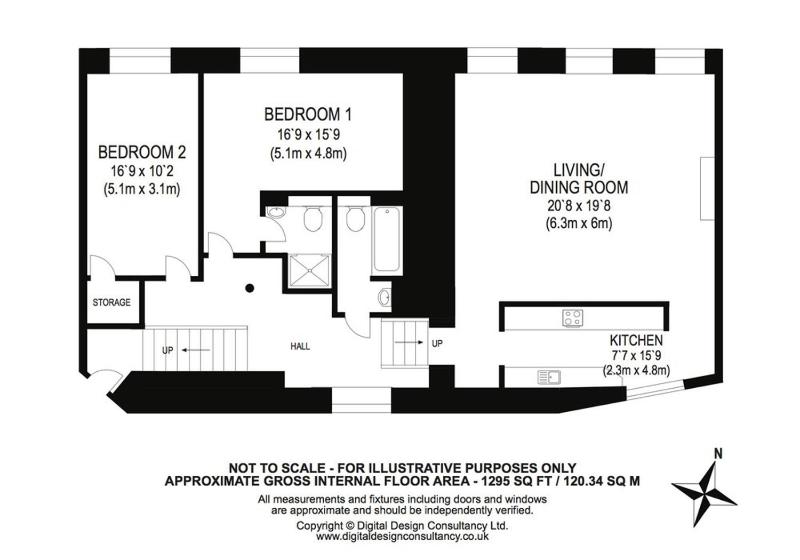 Two-Bedroom Apartment image 4