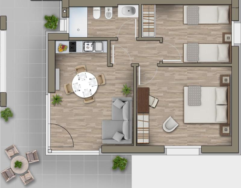 Two-Bedroom Suite image 2