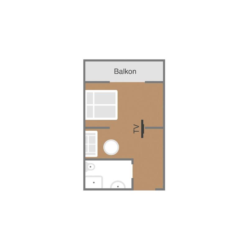 Standard Room with Balcony image 3
