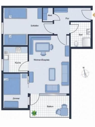 Apartment with Balcony image 2