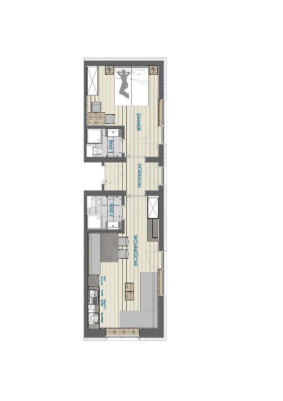 Apartment with Balcony image 1