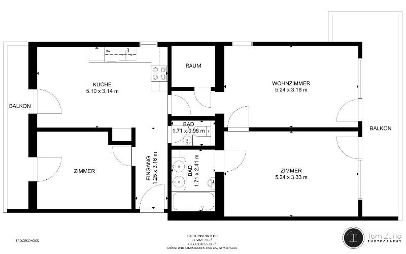 One-Bedroom Apartment image 2