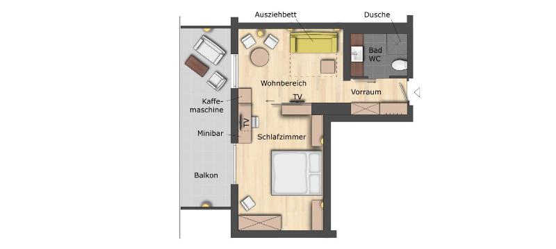 Junior Suite with Balcony image 4