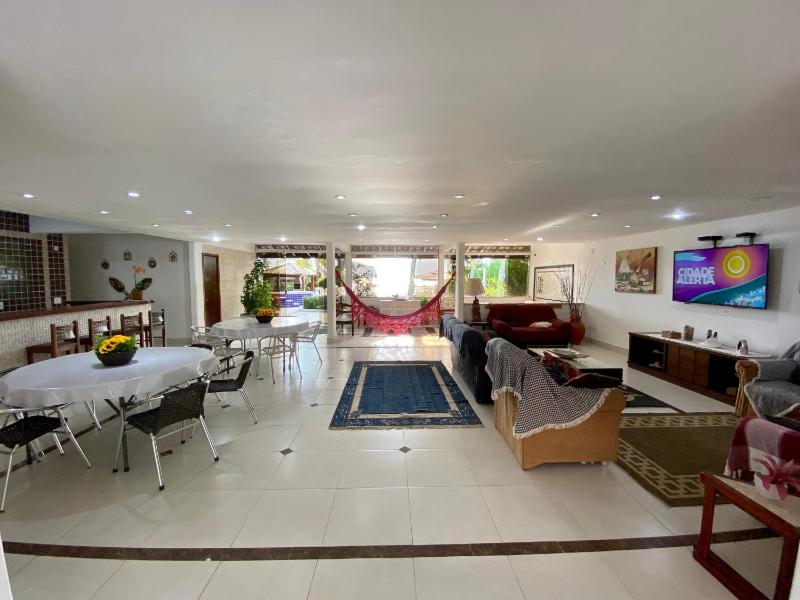 Magnífica casa pé na areia 4 suítes c/ ar e piscina - image 14